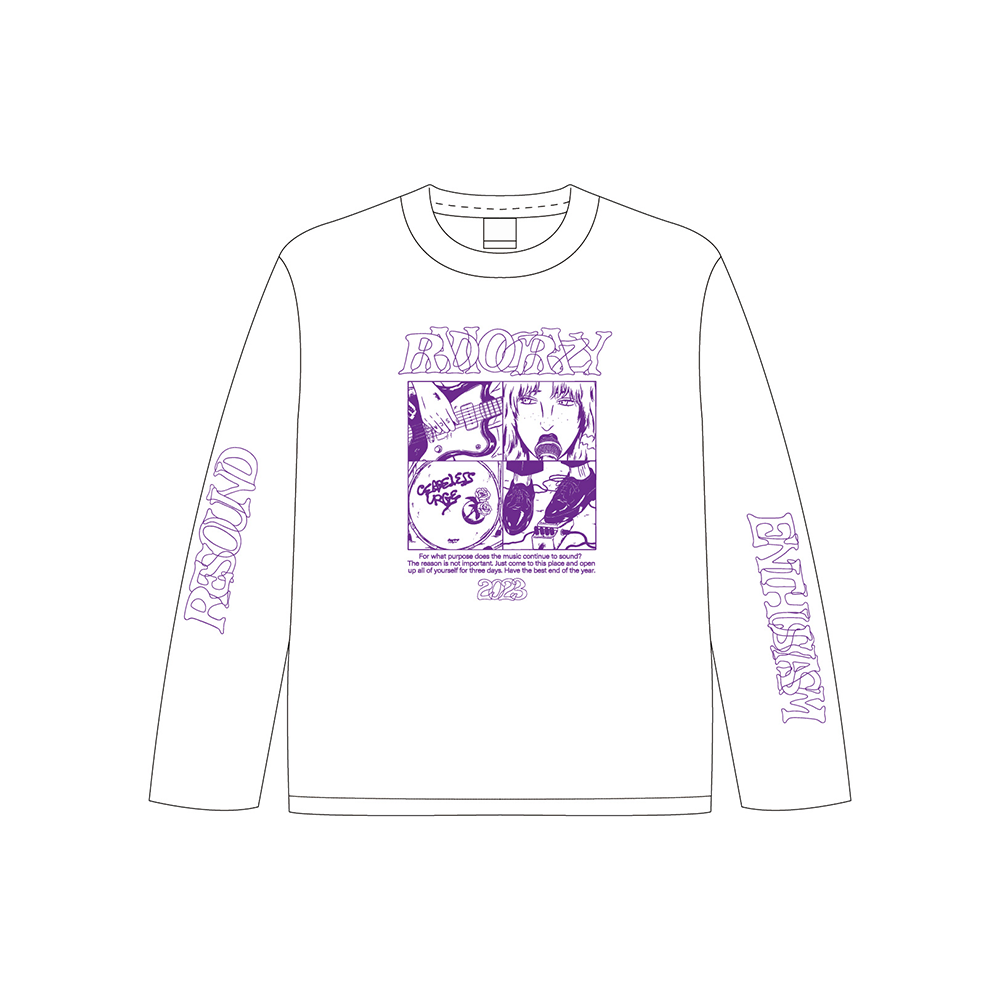 RADIO CRAZY 2023 YUGO. ロングTシャツ