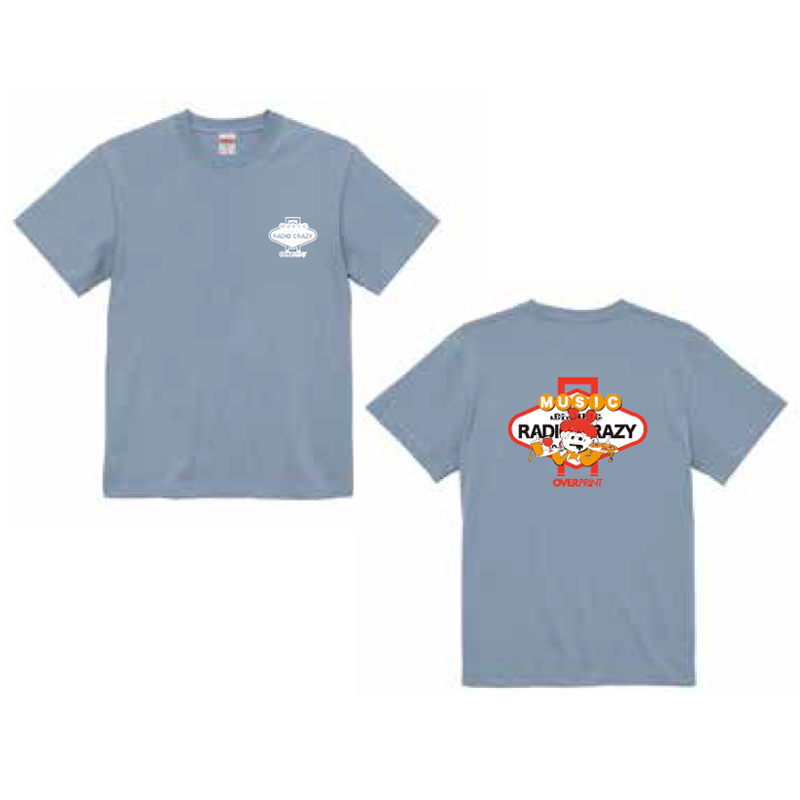 RADIO CRAZY 2023 OVER PRINT Tシャツ