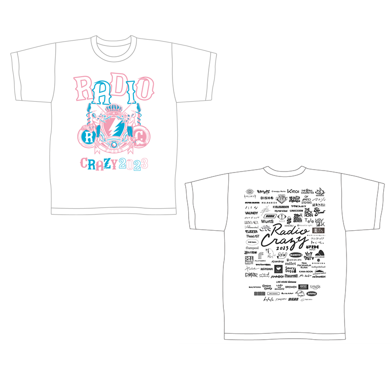 RADIO CRAZY 2023 オフィシャルTシャツ