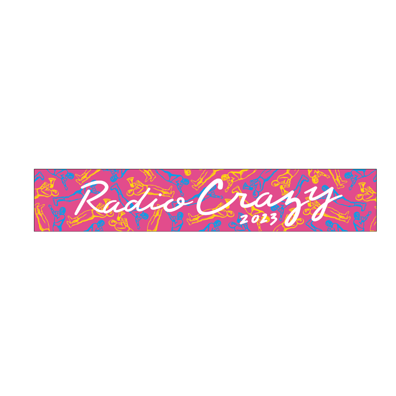 RADIO CRAZY 2023 マフラータオル