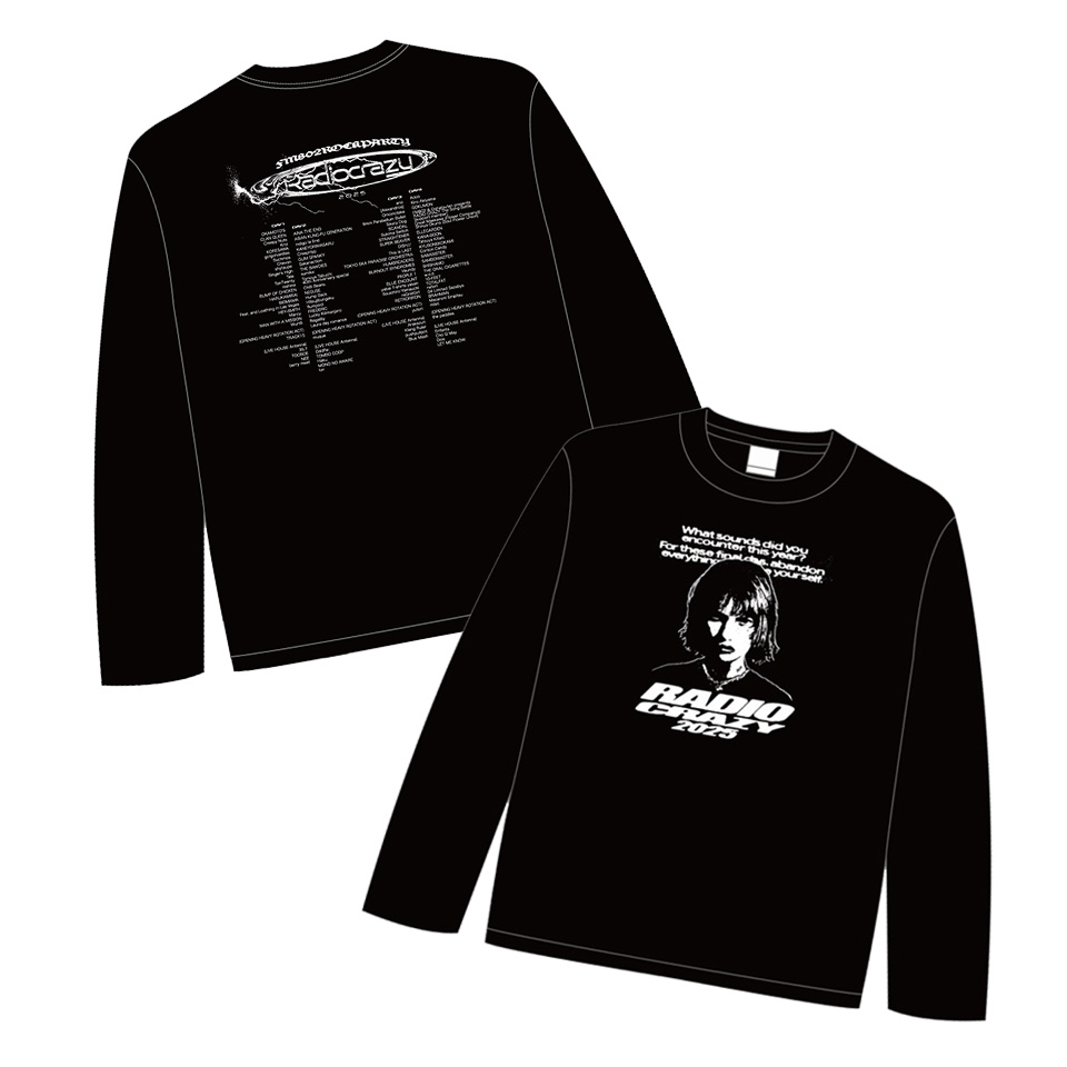 RADIO CRAZY 2025 × YUGO. ロングTシャツ