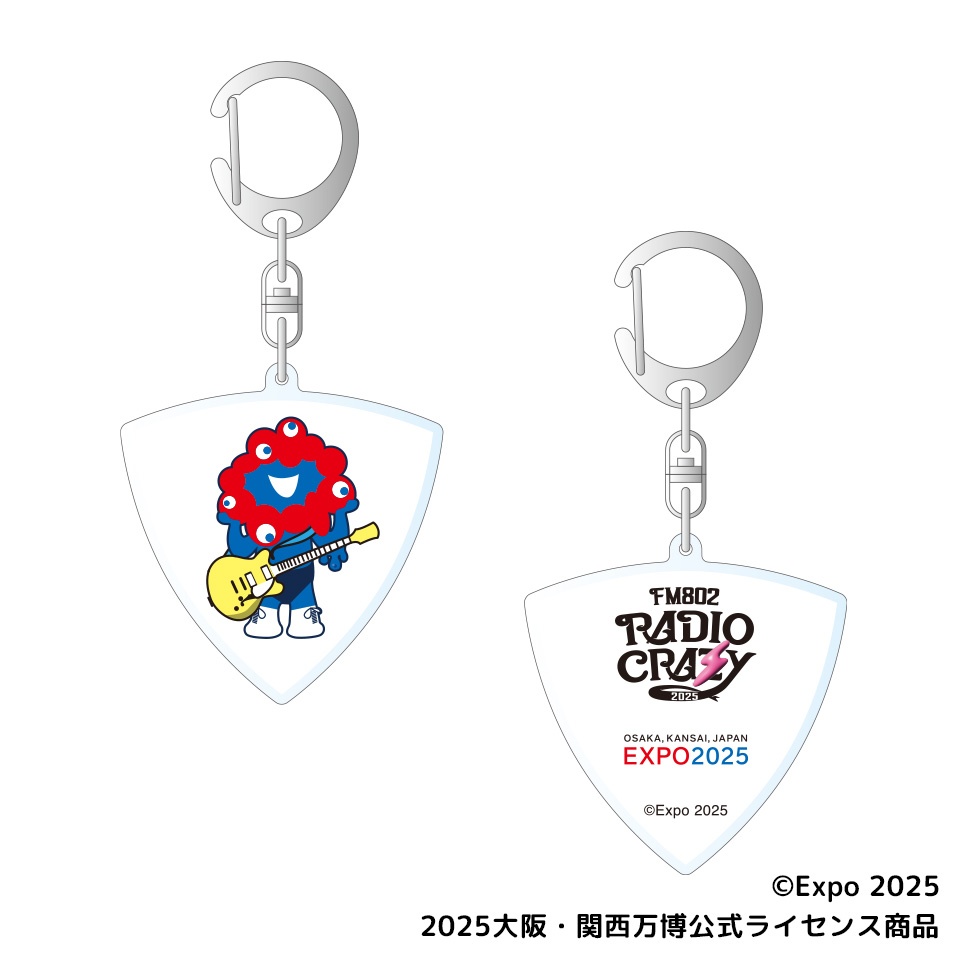 EXPO2025 ミャクミャク レディクレ コラボ アクリルキーホルダー ピック型